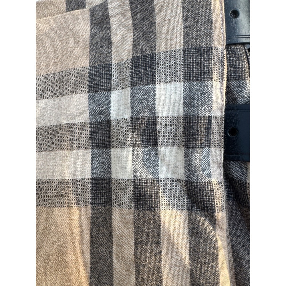 BURBERRY BRIT MINI Wool Pleated MINI SKIRT KILT NOVA CHECK BUCKLE SIZE US-8 - Picture 5 of 9